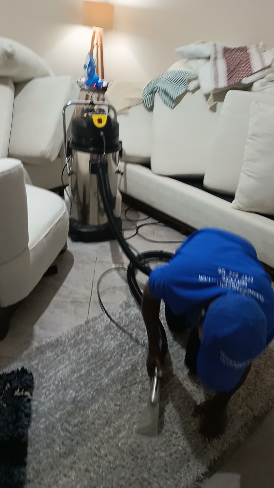 Mattress steam cleaning